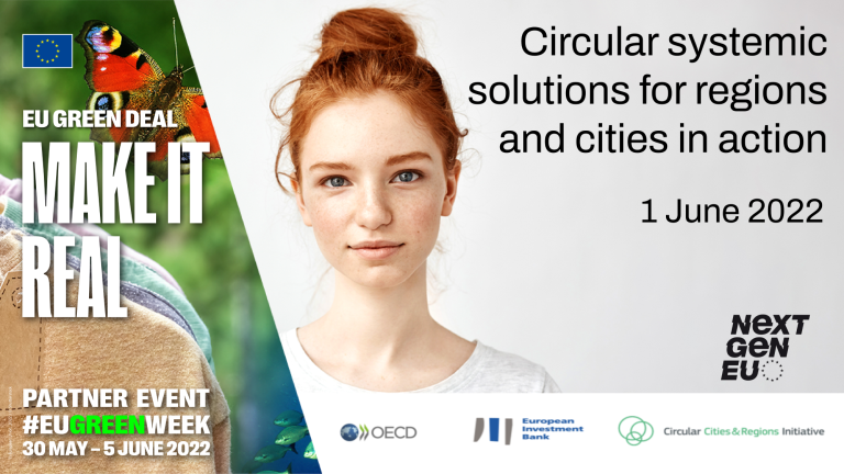 EU Green Week Webinar on Circular Systemic Solutions for Regions and Cities in Action
