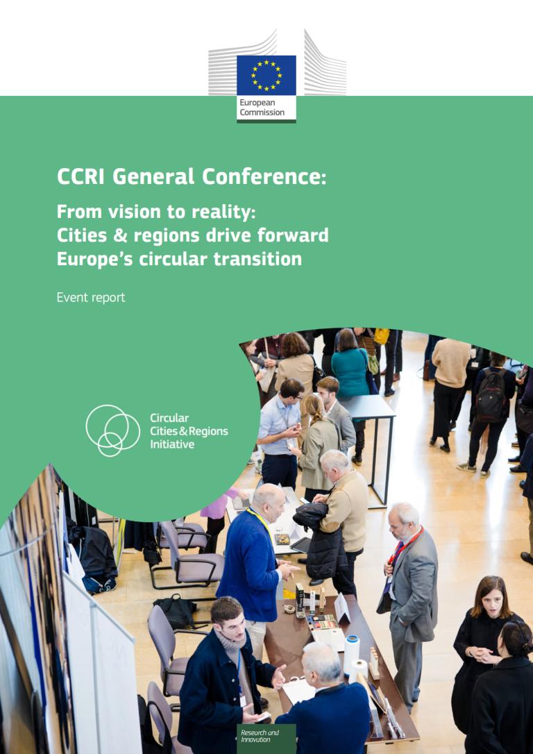 CCRI first General Conference Report front page